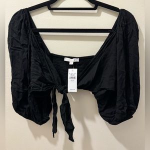 American Eagle Crop Blouse